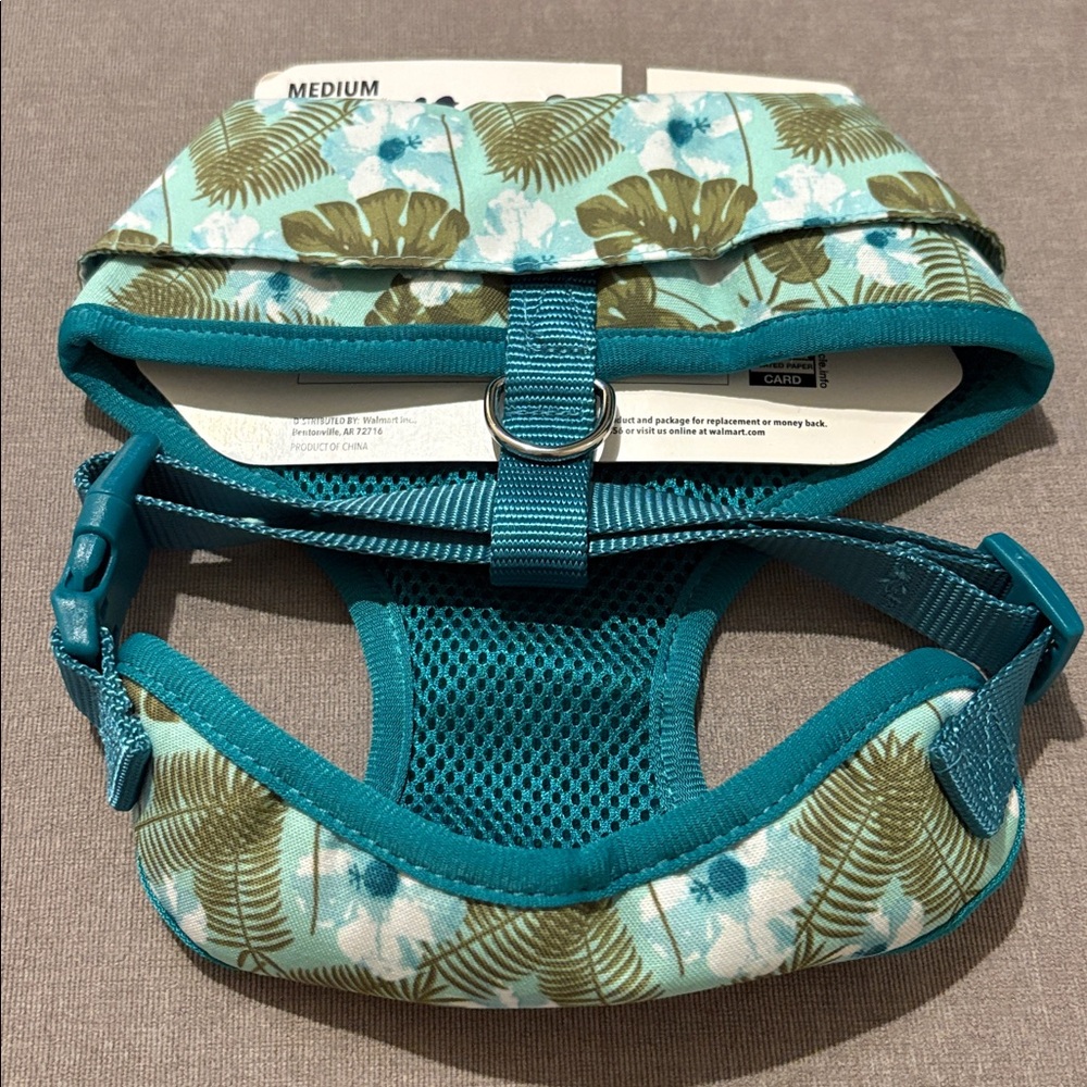 NWT Lot of 2x [Vibrant Life] Hawaiian Floral Harness & Bandanna Sz Medium Dog - Picture 7 of 15